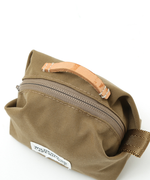 WILDERNESS EXPERIENCE(ウィルダネスエクスペリエンス)の「【WILDERNESS EXPERIENCE(ウィルダネスエクスペリエンス)】Walnut Pouch 2/ミニポーチ(エコバッグ/サブバッグ・メンズ・ブラック/ネイビー/カーキ/グリーン系その他/ダークベージュ・フリー)」の6枚目の写真