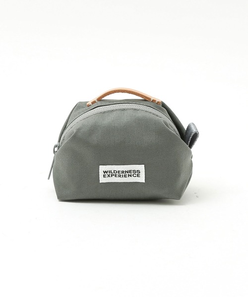 WILDERNESS EXPERIENCE(ウィルダネスエクスペリエンス)の「【WILDERNESS EXPERIENCE(ウィルダネスエクスペリエンス)】Walnut Pouch 2/ミニポーチ(エコバッグ/サブバッグ・メンズ・ブラック/ネイビー/カーキ/グリーン系その他/ダークベージュ・フリー)」の4枚目の写真
