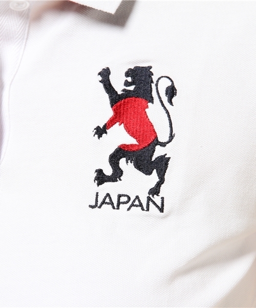 GIORDANO（ジョルダーノ）の「[GIORDANO]ワールドフラッグ半袖ポロシャツ（ポロシャツ・レディース・ホワイト/グレー/ネイビー/レッド・SMALL/MEDIUM/LARGE）」の13枚目の写真