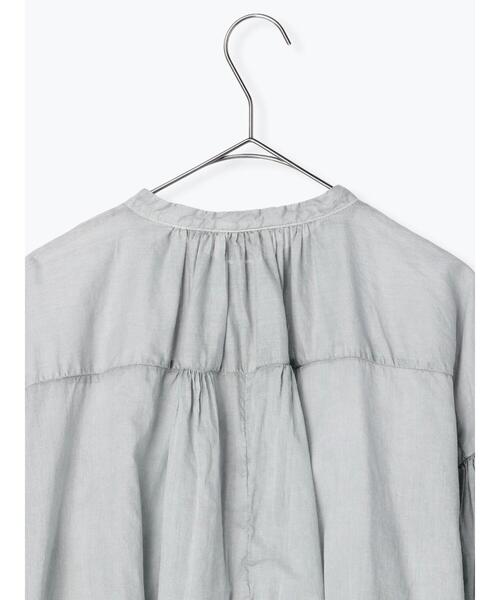 TSUHARU by Samansa Mos2（ツハルバイサマンサモスモス）の「製品染めギャザーブラウス（シャツ/ブラウス・レディース・ピンク/イエロー/ミント・F）」の7枚目の写真