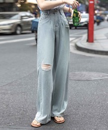SPIGA（スピーガ）の「ﾀﾞﾒｰｼﾞﾊｲｳｴｽﾄﾃﾞﾆﾑﾊﾟﾝﾂ（デニムパンツ）」