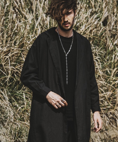 NO ID.（ノーアイディ）の「3WAYスクエアロングチェーンネックレス（ネックレス・メンズ・シルバー・ONE SIZE）」の6枚目の写真