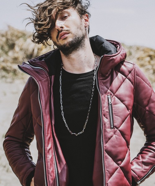 NO ID.（ノーアイディ）の「3WAYスクエアロングチェーンネックレス（ネックレス・メンズ・シルバー・ONE SIZE）」の7枚目の写真