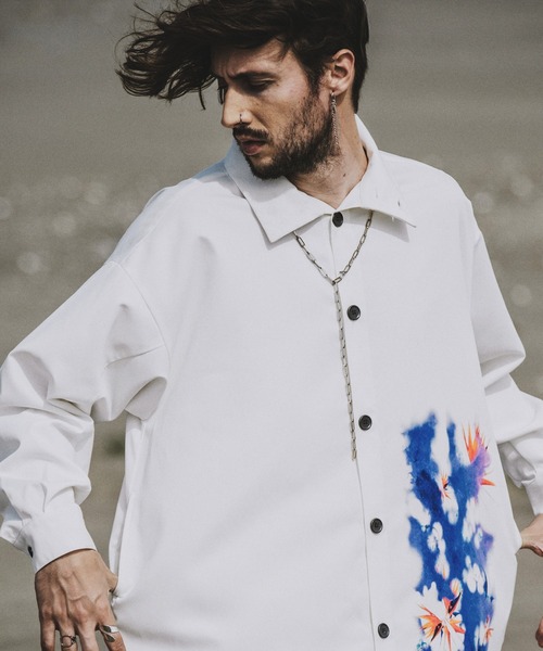 NO ID.（ノーアイディ）の「3WAYスクエアロングチェーンネックレス（ネックレス・メンズ・シルバー・ONE SIZE）」の13枚目の写真