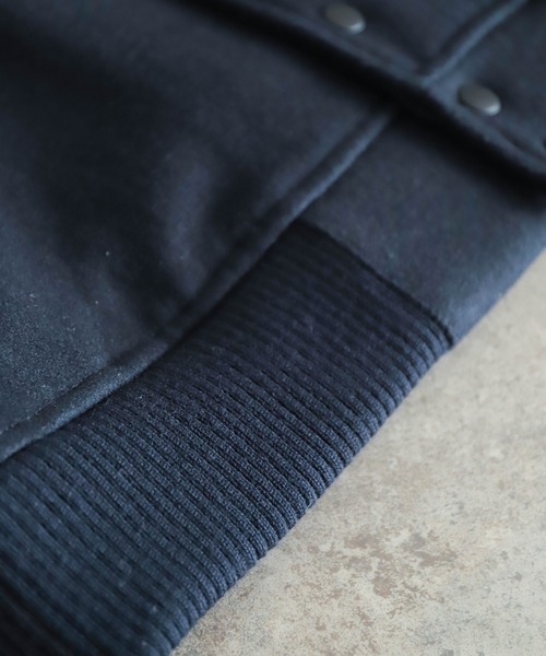 ロゴ刺繍入リ スタジャン | NOMBRE IMPAIR
