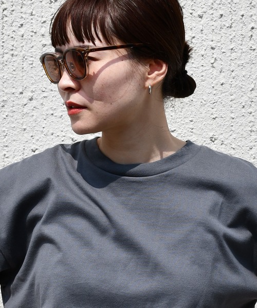 PINE（パイン）の「【pine】ウェリントンフレームサングラス / 1020SG-3（サングラス・メンズ・ブラウン・FREE）」の7枚目の写真