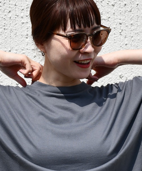 PINE（パイン）の「【pine】ウェリントンフレームサングラス / 1020SG-3（サングラス・メンズ・ブラウン・FREE）」の6枚目の写真