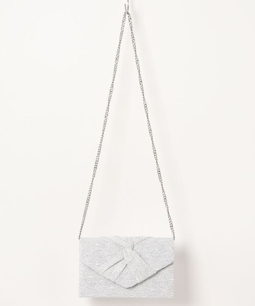 Dorry Doll（ドリードール）の「ラメレースツイストバッグ（クラッチバッグ・レディース・ブラック/シルバー/ゴールド・FREE）」の14枚目の写真