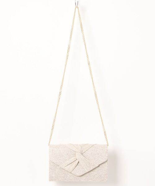 Dorry Doll（ドリードール）の「ラメレースツイストバッグ（クラッチバッグ・レディース・ブラック/シルバー/ゴールド・FREE）」の15枚目の写真