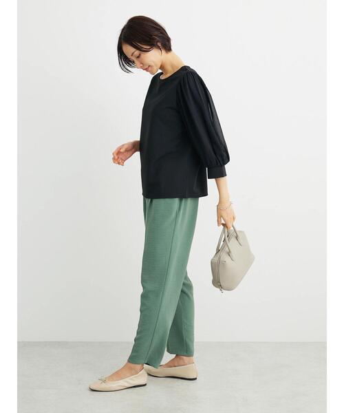 ELENCARE DUE(エレンカーレデュエ)の「・ELENCARE DUE テーパードパンツ(その他パンツ・レディース・ブラック/オレンジ/グリーン/アイボリー・FREE)」の22枚目の写真