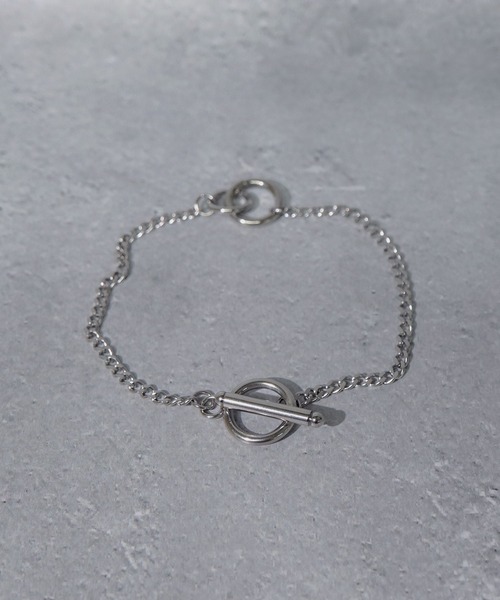 SBG（エスビー）の「SBG バリエーション メンズ ステンレス マンテルチェーン ブレスレット（ブレスレット・メンズ・A/B/D/E/F/G/H/I/J/K/L/M/N/O/P/Q/R/S/T/U/V/W/X/Y/Z/その他1/C/その他2・FREE）」の2枚目の写真