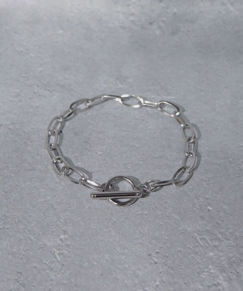 SBG（エスビー）の「SBG バリエーション メンズ ステンレス マンテルチェーン ブレスレット（ブレスレット・メンズ・A/B/D/E/F/G/H/I/J/K/L/M/N/O/P/Q/R/S/T/U/V/W/X/Y/Z/その他1/C/その他2・FREE）」の11枚目の写真