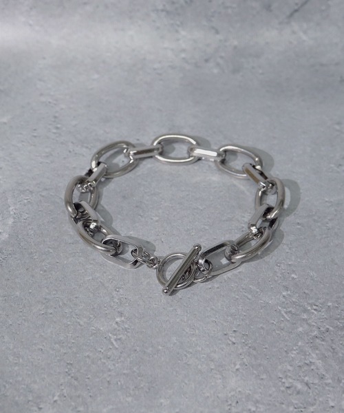 SBG（エスビー）の「SBG バリエーション メンズ ステンレス マンテルチェーン ブレスレット（ブレスレット・メンズ・A/B/D/E/F/G/H/I/J/K/L/M/N/O/P/Q/R/S/T/U/V/W/X/Y/Z/その他1/C/その他2・FREE）」の13枚目の写真