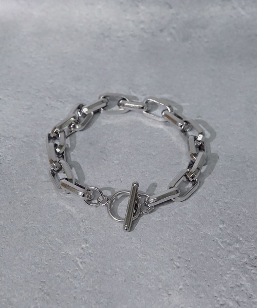 SBG（エスビー）の「SBG バリエーション メンズ ステンレス マンテルチェーン ブレスレット（ブレスレット・メンズ・A/B/D/E/F/G/H/I/J/K/L/M/N/O/P/Q/R/S/T/U/V/W/X/Y/Z/その他1/C/その他2・FREE）」の17枚目の写真