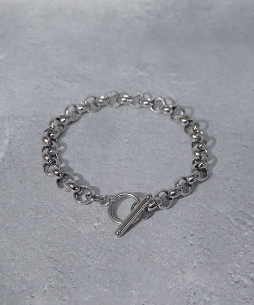 SBG（エスビー）の「SBG バリエーション メンズ ステンレス マンテルチェーン ブレスレット（ブレスレット・メンズ・A/B/D/E/F/G/H/I/J/K/L/M/N/O/P/Q/R/S/T/U/V/W/X/Y/Z/その他1/C/その他2・FREE）」の21枚目の写真