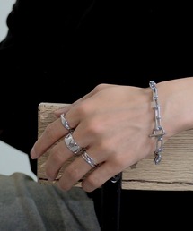 SBG（エスビー）の「SBG バリエーション メンズ ステンレス マンテルチェーン ブレスレット（ブレスレット）」