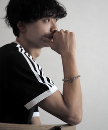 SBG（エスビー）の「SBG バリエーション メンズ ステンレス マンテルチェーン ブレスレット（ブレスレット）」