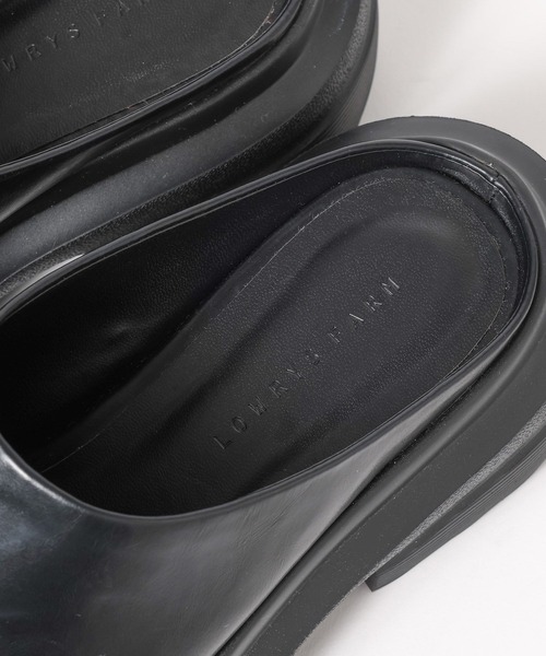 LOWRYS FARM（ローリーズファーム）の「クロッグ  967772（その他シューズ・レディース・ブラック/アイボリー・MEDIUM/LARGE）」の19枚目の写真