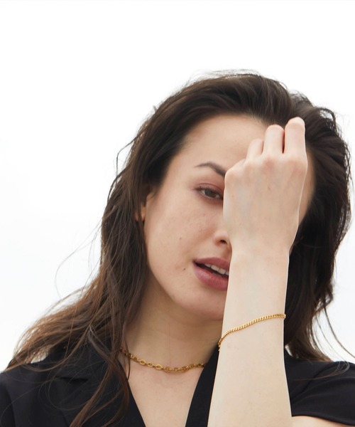 CENE（セネ）の「【CENE】セネ/チェーンブレスレット/2.5mm（ブレスレット・レディース・ゴールド/シルバー・FREE）」の6枚目の写真