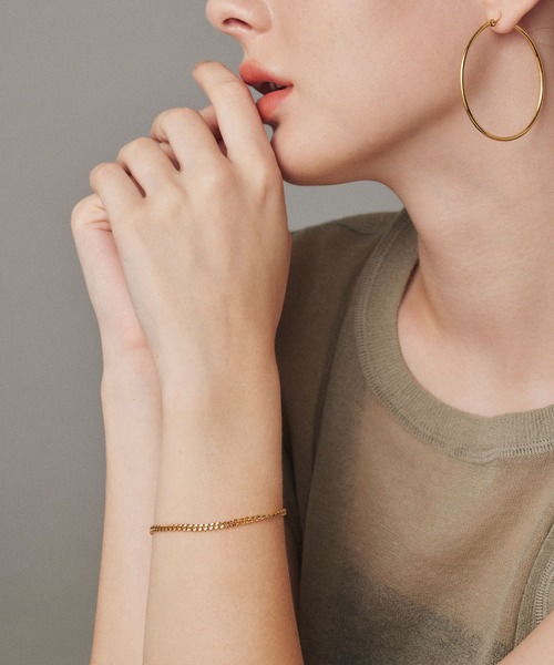 CENE（セネ）の「【CENE】セネ/チェーンブレスレット/2.5mm（ブレスレット・レディース・ゴールド/シルバー・FREE）」の9枚目の写真