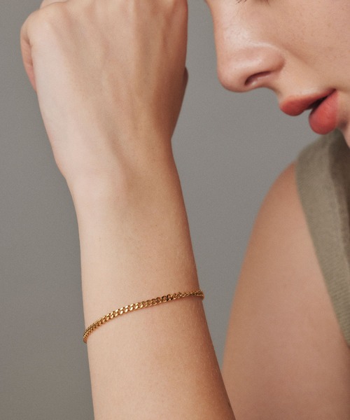 CENE（セネ）の「【CENE】セネ/チェーンブレスレット/2.5mm（ブレスレット・レディース・ゴールド/シルバー・FREE）」の8枚目の写真