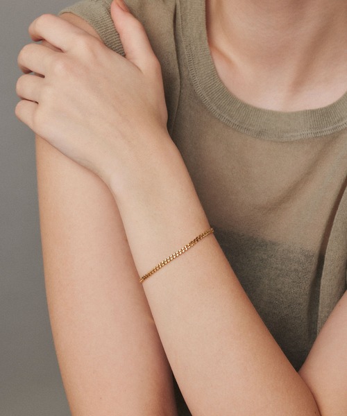 CENE（セネ）の「【CENE】セネ/チェーンブレスレット/2.5mm（ブレスレット・レディース・ゴールド/シルバー・FREE）」の7枚目の写真