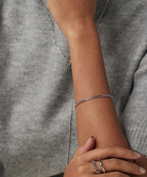 CENE（セネ）の「【CENE】セネ/チェーンブレスレット/2.5mm（ブレスレット・レディース・ゴールド/シルバー・FREE）」の13枚目の写真