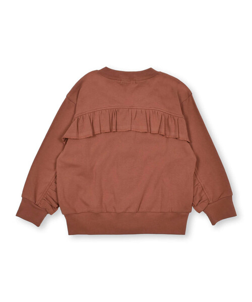 Noeil aime BeBe(ノイユエイムベベ)の「袖フリルカーディガン(90~130cm)(カーディガン/ボレロ・キッズ・オフホワイト/ブラウン・120cm/130cm/110cm/90cm/100cm)」の17枚目の写真