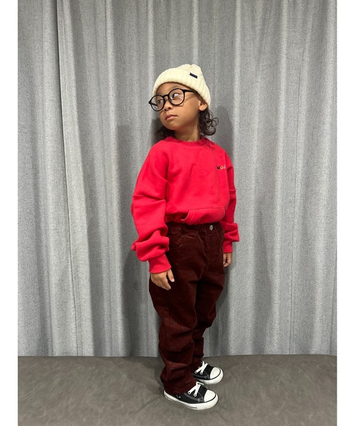 Moujonjon(ムージョンジョン)の「コーデュロイロゴ10分丈パンツ(その他パンツ・キッズ・ベージュ/ブラウン・140/90/130/110/120/100)」の18枚目の写真