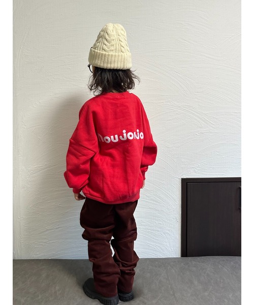 Moujonjon(ムージョンジョン)の「コーデュロイロゴ10分丈パンツ(その他パンツ・キッズ・ベージュ/ブラウン・140/90/130/110/120/100)」の17枚目の写真