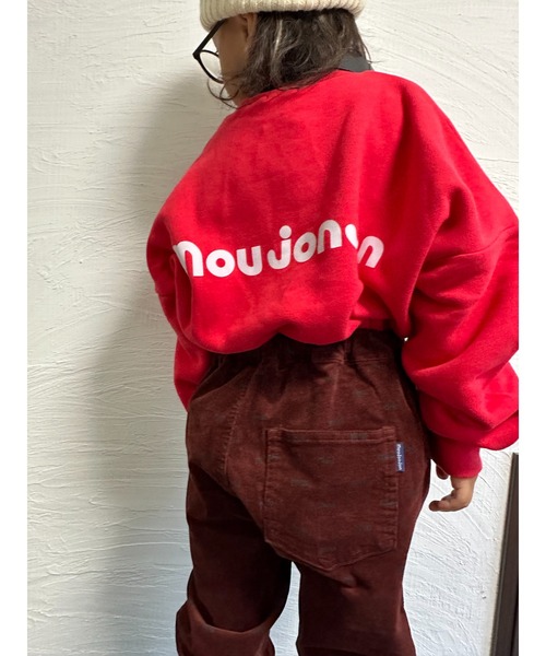 Moujonjon(ムージョンジョン)の「コーデュロイロゴ10分丈パンツ(その他パンツ・キッズ・ベージュ/ブラウン・140/90/130/110/120/100)」の8枚目の写真