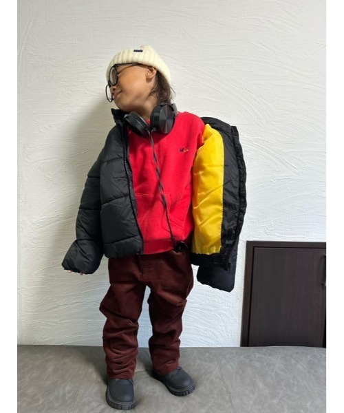 Moujonjon(ムージョンジョン)の「コーデュロイロゴ10分丈パンツ(その他パンツ・キッズ・ベージュ/ブラウン・140/90/130/110/120/100)」の22枚目の写真