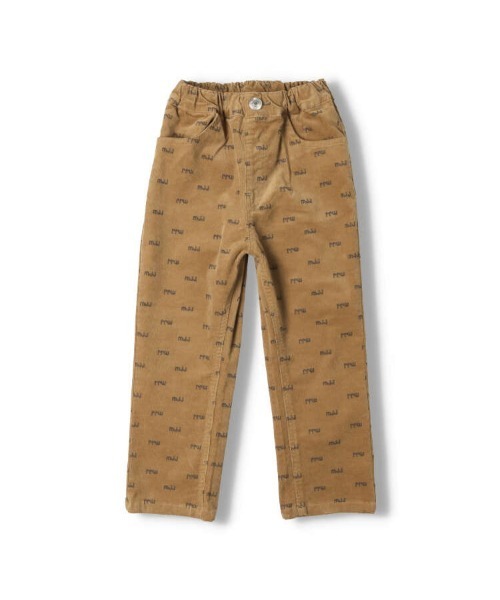 Moujonjon(ムージョンジョン)の「コーデュロイロゴ10分丈パンツ(その他パンツ・キッズ・ベージュ/ブラウン・140/90/130/110/120/100)」の12枚目の写真