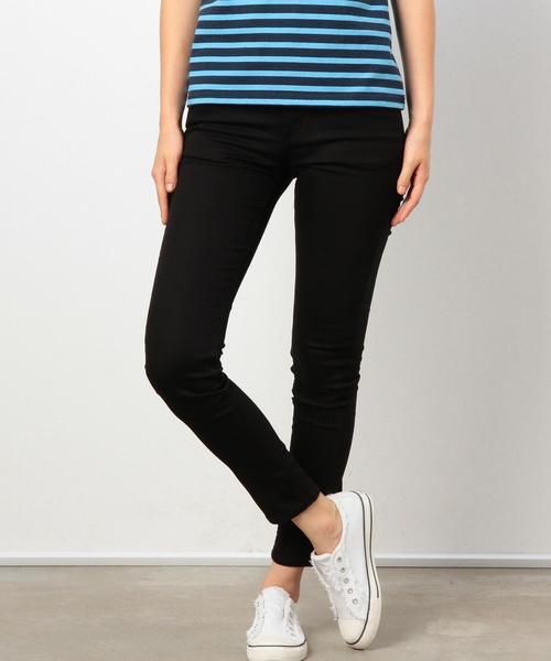 coen(コーエン)の「テンセル混ストレッチスキニー(その他パンツ・レディース・ホワイト/ブラック・SMALL/LARGE/MEDIUM)」の2枚目の写真