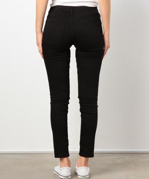 coen(コーエン)の「テンセル混ストレッチスキニー(その他パンツ・レディース・ホワイト/ブラック・SMALL/LARGE/MEDIUM)」の3枚目の写真