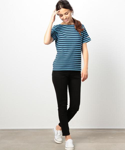 coen(コーエン)の「テンセル混ストレッチスキニー(その他パンツ・レディース・ホワイト/ブラック・SMALL/LARGE/MEDIUM)」の6枚目の写真