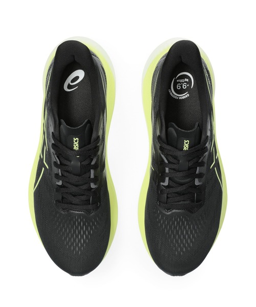 ASICS（アシックス）の「GT-2000 12 / メンズ / スタンダート（スニーカー・メンズ・ブラック×イエロー・25.5/27.5/28/28.5/26.5/26/27/25）」の6枚目の写真