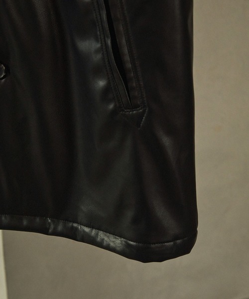 EMMA CLOTHES（エマクローズ）の「オーバーサイズカーコート EMMA CLOTHES（ブルゾン・メンズ・ブラウン/カーキ/ブラック・L/M）」の12枚目の写真