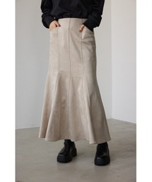 AZUL by moussy | フェイクスエードマーメイドスカート(スカート)