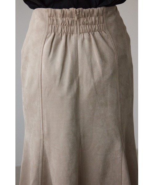 AZUL by moussy（アズールバイマウジー）の「フェイクスエードマーメイドスカート（スカート・レディース・ブラック/ライトベージュ・MEDIUM/SMALL）」の19枚目の写真