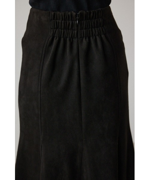 AZUL by moussy（アズールバイマウジー）の「フェイクスエードマーメイドスカート（スカート・レディース・ブラック/ライトベージュ・MEDIUM/SMALL）」の10枚目の写真