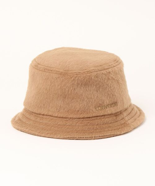CONVERSE(コンバース)の「CONVERSE/コンバース シャギーバケットハット(ハット・キッズ・ブラック/グリーン/ホワイト/グレー/ブラウン・54cm/F57.5cm)」の4枚目の写真