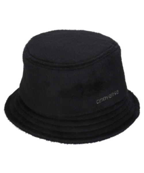 CONVERSE(コンバース)の「CONVERSE/コンバース シャギーバケットハット(ハット・キッズ・ブラック/グリーン/ホワイト/グレー/ブラウン・54cm/F57.5cm)」の1枚目の写真