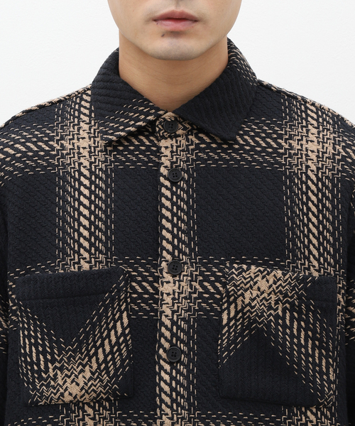 セール】【WAX LONDON / ワックス ロンドン】 OVERSHIRTS 4（シャツ