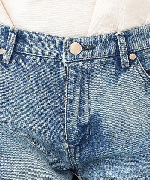 Ray BEAMS（レイビームス）の「◇●■FACTOTUM femme×Ray BEAMS / 別注スター デニム パンツ（デニムパンツ・レディース・インディゴブルー・38/36）」の11枚目の写真