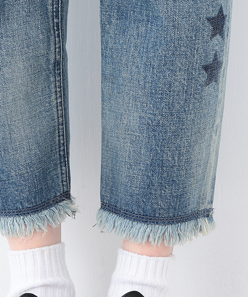 Ray BEAMS（レイビームス）の「◇●■FACTOTUM femme×Ray BEAMS / 別注スター デニム パンツ（デニムパンツ・レディース・インディゴブルー・38/36）」の3枚目の写真
