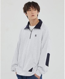 A'GEM/9 × .kom『ROMANTIC CROWN/ロマンティッククラウン』PATCHED COTTON ANORAK/パッチ コットンアノラック