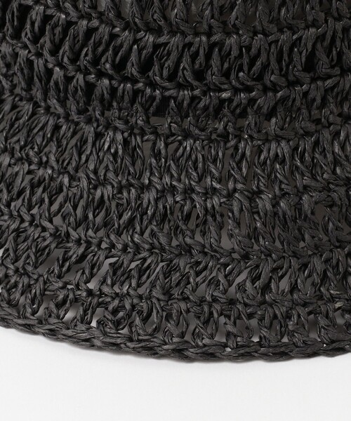 B:MING by BEAMS（ビーミングバイビームス）の「B:MING by BEAMS / ペーパー クロシェ ハット（ハット・レディース・ブラウン系その他3/ブラック/ナチュラル・ONE SIZE）」の9枚目の写真