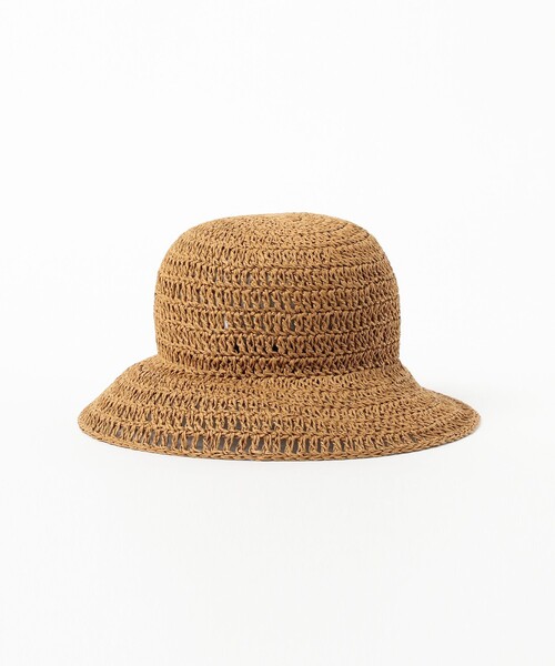 B:MING by BEAMS（ビーミングバイビームス）の「B:MING by BEAMS / ペーパー クロシェ ハット（ハット・レディース・ブラウン系その他3/ブラック/ナチュラル・ONE SIZE）」の11枚目の写真