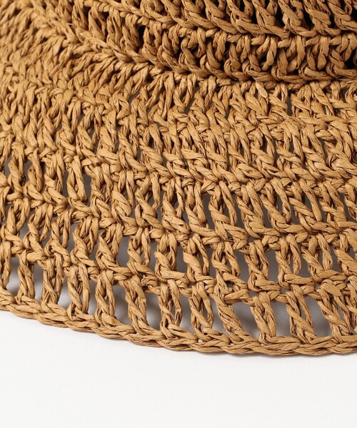 B:MING by BEAMS（ビーミングバイビームス）の「B:MING by BEAMS / ペーパー クロシェ ハット（ハット・レディース・ブラウン系その他3/ブラック/ナチュラル・ONE SIZE）」の12枚目の写真